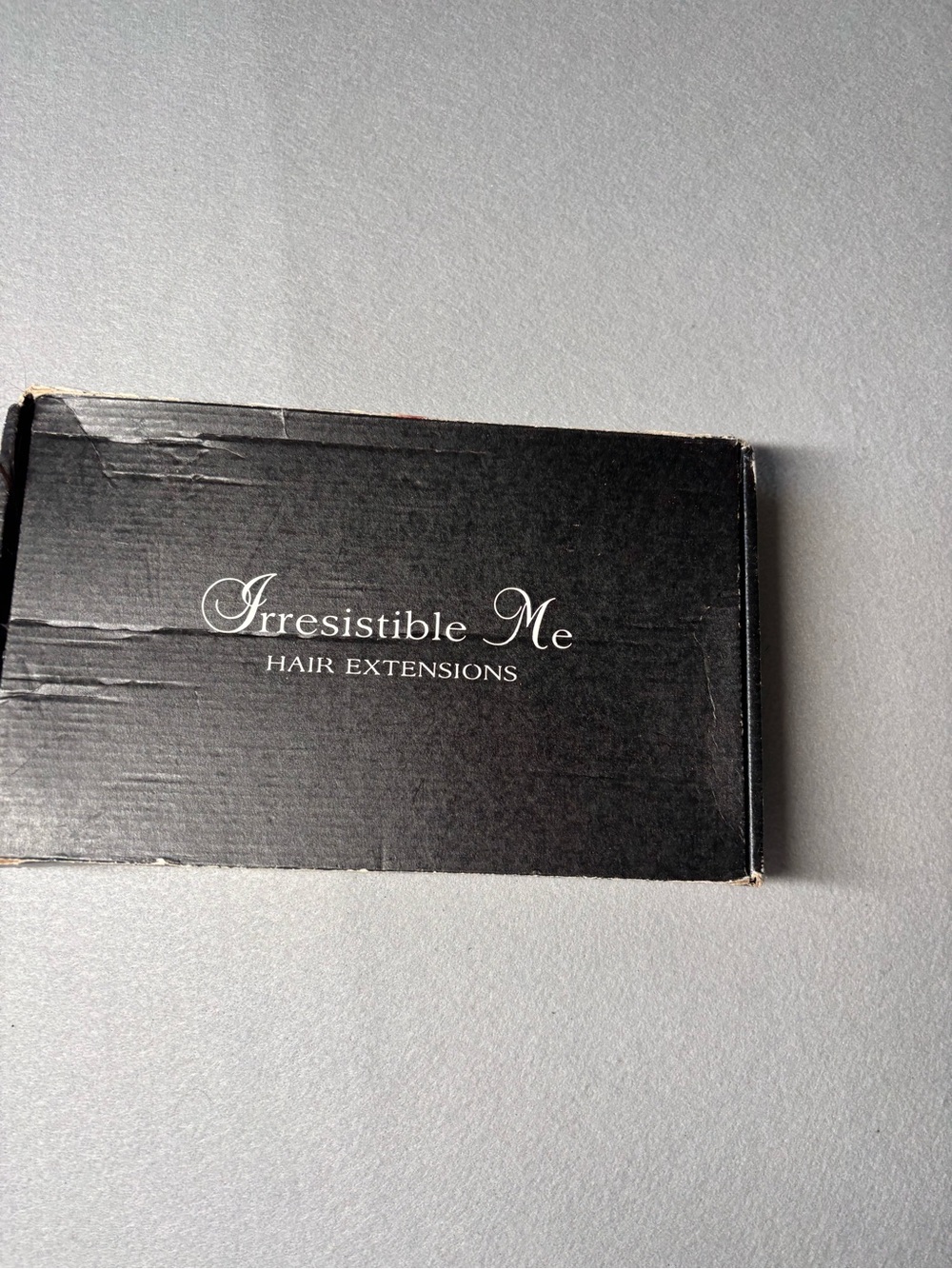 Irresistible Me Black Hair Extensions Box - Sleek Storage for Extensions